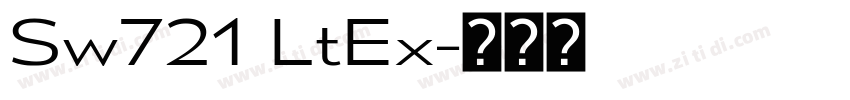 Sw721 LtEx字体转换 Sw721 LtEx字体转换